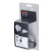 CURT 6-way round electrical connector with durable metal design and steel cover