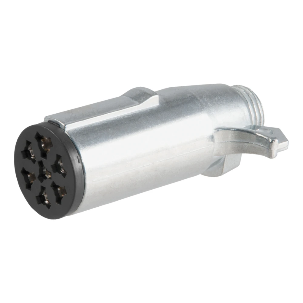 CURT 7-way round trailer connector plug for RV trailers
