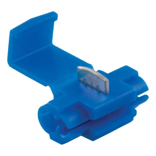 CURT snap locks in packaging for easy trailer wiring splice