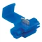 CURT snap locks in packaging for easy trailer wiring splice