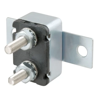 CURT 30 amp universal circuit breaker for safe towing and over-current protection