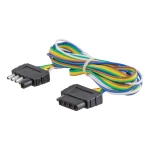 CURT 5-way flat electrical connector with 72 inch wire for trailers