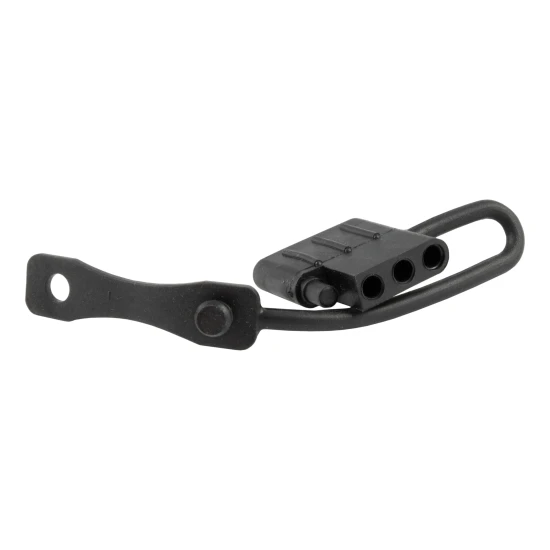 CURT electrical plug cover for 4-way flat connector, durable rubber
