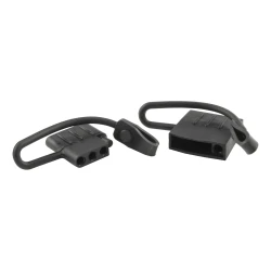 CURT Vehicle and Trailer-Side 4-Pin Flat Wiring Harness Dust Covers 2-Pack 58761
