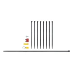 CURT towed-vehicle RV harness for easy vehicle connection with plug-and-play design