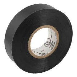 CURT 59740 Black Electrical Tape 7 Mil 3/4 Inch x 60 Foot Rolls 10-Pack