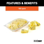 CURT snap locks, quick-splice connectors for 12-10 gauge wires.