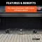 CURT OEM puck system gooseneck ball with chrome finish, compatible with certain pickups.