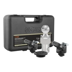 CURT OEM Puck System Gooseneck Hitch Kit 38000 lbs GTW 2-5/16 Inch Ball 2014-2025 Ram 2500 2013-2025 Ram 3500 Below Bed Part Number 60638