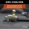 CURT gooseneck ball with 4 inch offset for multi-fit OEM puck system on trucks