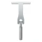 CURT folding ball gooseneck hitch featuring a unique folding ball for clear truck bed space and reliable towing.