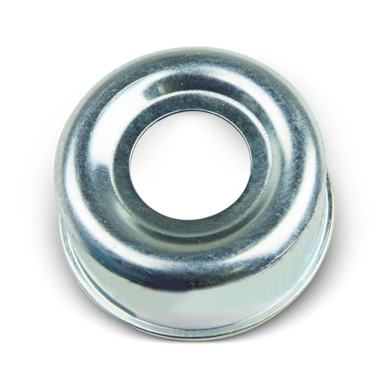 Lippert Axle Hub Dust Cap for Trailer Bearings Protection Replacement axle hub dust cap for trailer bearings by Lippert, available in single or 10 pack.