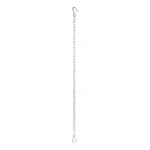 CURT safety chain with zinc-plated finish and sturdy S-hooks, 48 inch length