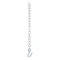 CURT Safety Chain featuring a 7,000 lbs capacity with attached S-hook for secure trailer towing