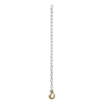 High-quality CURT safety chains with clevis hooks for reliable towing