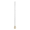 High-quality CURT safety chains with clevis hooks for reliable towing
