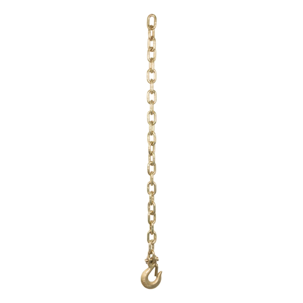 CURT safety chain with clevis hook, grade-70 steel, 18,800 lbs capacity