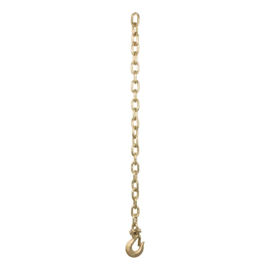 CURT safety chain with clevis hook, grade-70 steel, 18,800 lbs capacity