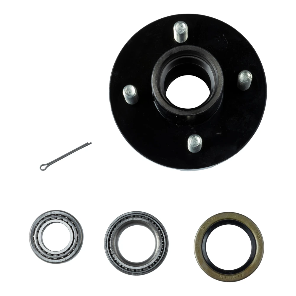 Lippert Idler Hub designed for 2,200 lb trailer axles with a 4 on 4 bolt pattern