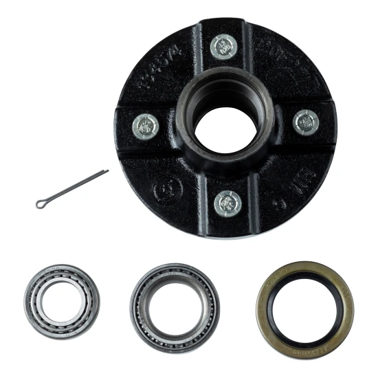 Lippert Idler Hub designed for 2,200 lb trailer axles with a 4 on 4 bolt pattern