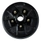 Lippert brake drum hub assembly with 5 on 4.5 inch bolt pattern for 3,500 lbs axle