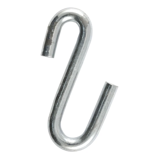 CURT S-hook with zinc-plated finish for towing safety, 3,500 lbs capacity