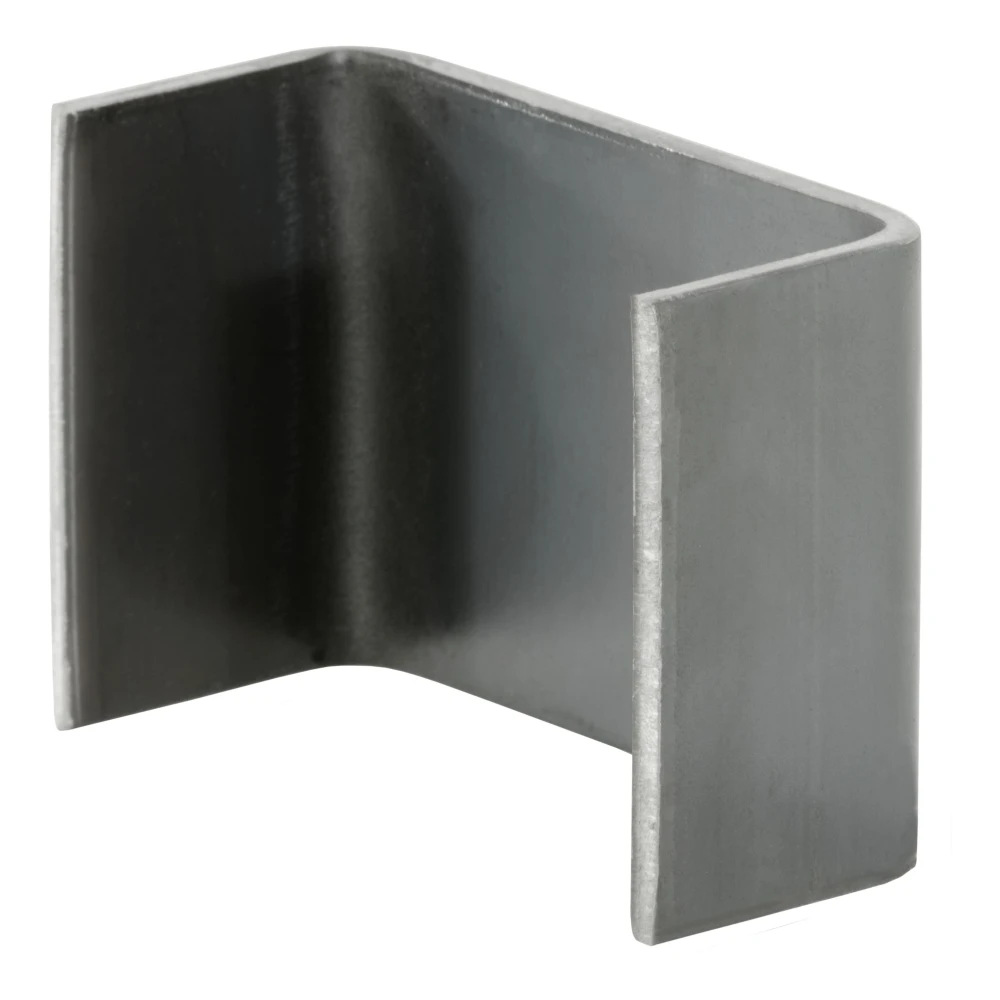 CURT weld-on stake pocket anchor for trailers and vans, suitable for 2x4 studs.