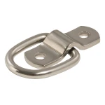 CURT D-ring tiedown anchor for trailers, trucks, and vans with stainless steel construction.