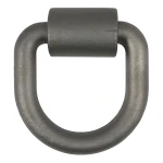 CURT D-ring tiedown anchor with forged steel construction for secure cargo transport