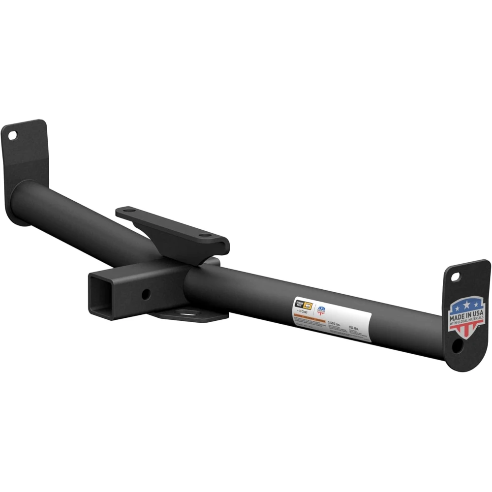 Trailer Hitch For 05-17 Chevy Equinox 10-17 GMC Terrain 06-09 Torrent 02-07 Saturn Vue 2" Tow Receiver Class III GTW 3,500 LB Tongue 350 LB Mate Finish