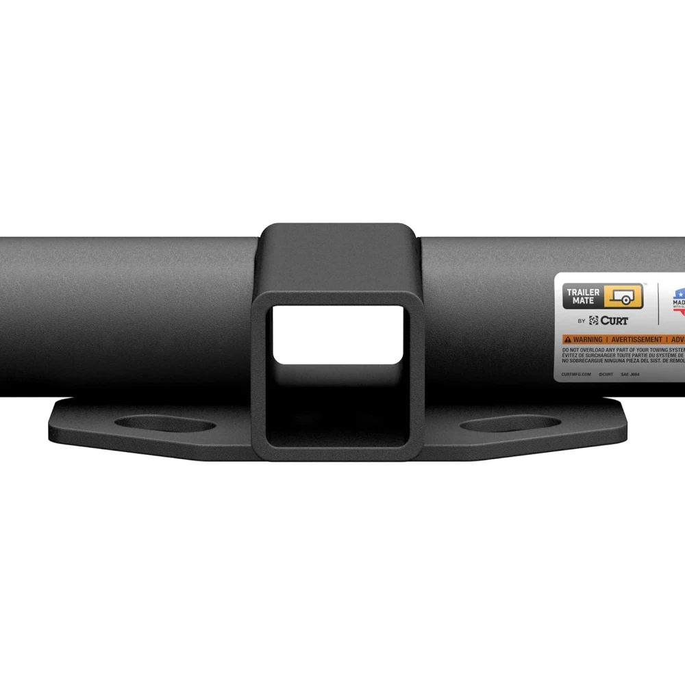 Trailer Hitch For 14-19 Toyota Highlander 2" Tow Receiver Class III GTW 5,000 LB Tongue 500 LB Mate Finish