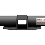 Trailer Hitch For 14-19 Toyota Highlander 2" Tow Receiver Class III GTW 5,000 LB Tongue 500 LB Mate Finish