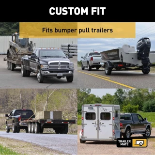 Trailer Hitch For 08-20 Dodge Grand Caravan 08-16 Chrysler Town and Country 2021 Grand Caravan 12-15 Ram C/V 09-14 VW Routan 2" Tow Receiver Class III GTW 3,600 LB Tongue 360 LB Mate Finish
