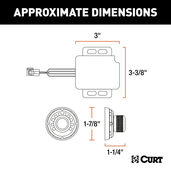 CURT Ford Escape Mazda Tribute tow package bundle with Class 3 hitch, 7-way wiring, and brake controller