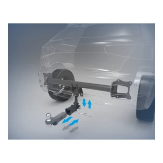 ORIS 200704 detachable hidden 2-inch trailer hitch for Volvo XC60 and XC90