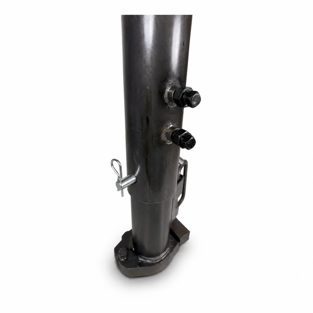 RAM round gooseneck trailer coupler GCPN-25008 25,000 lb 2-5/16 inch ball 4.5 inch tube