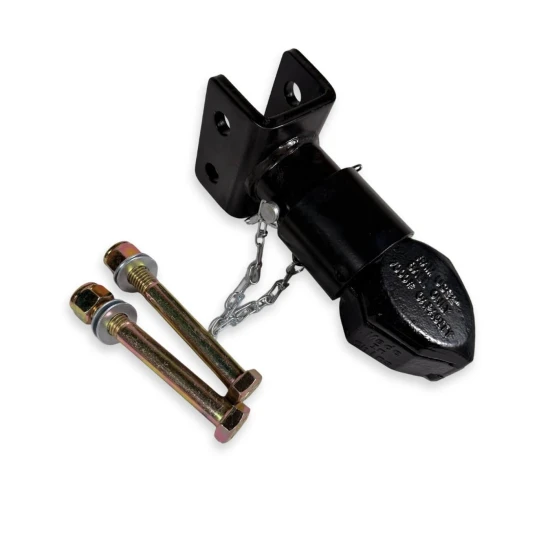 RAM channel-mount adjustable trailer coupler 2 inch ball 7,000 lb black CTA-196