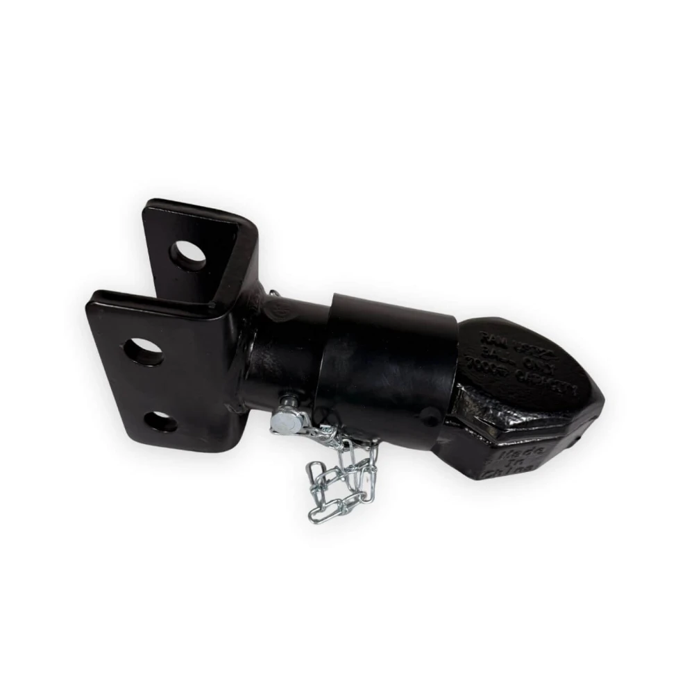 RAM channel-mount adjustable trailer coupler 2 inch ball 7,000 lb black CTA-196