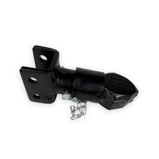 RAM channel-mount adjustable trailer coupler 2 inch ball 7,000 lb black CTA-196