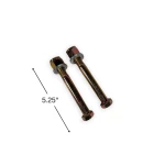 RAM channel-mount adjustable trailer coupler 2 inch ball 7,000 lb black CTA-196