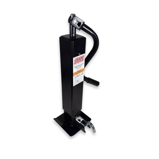 RAM Direct Weld heavy duty square trailer jack topwind 12000 lb support 10000 lb lift black TJD-12000TWSP-R