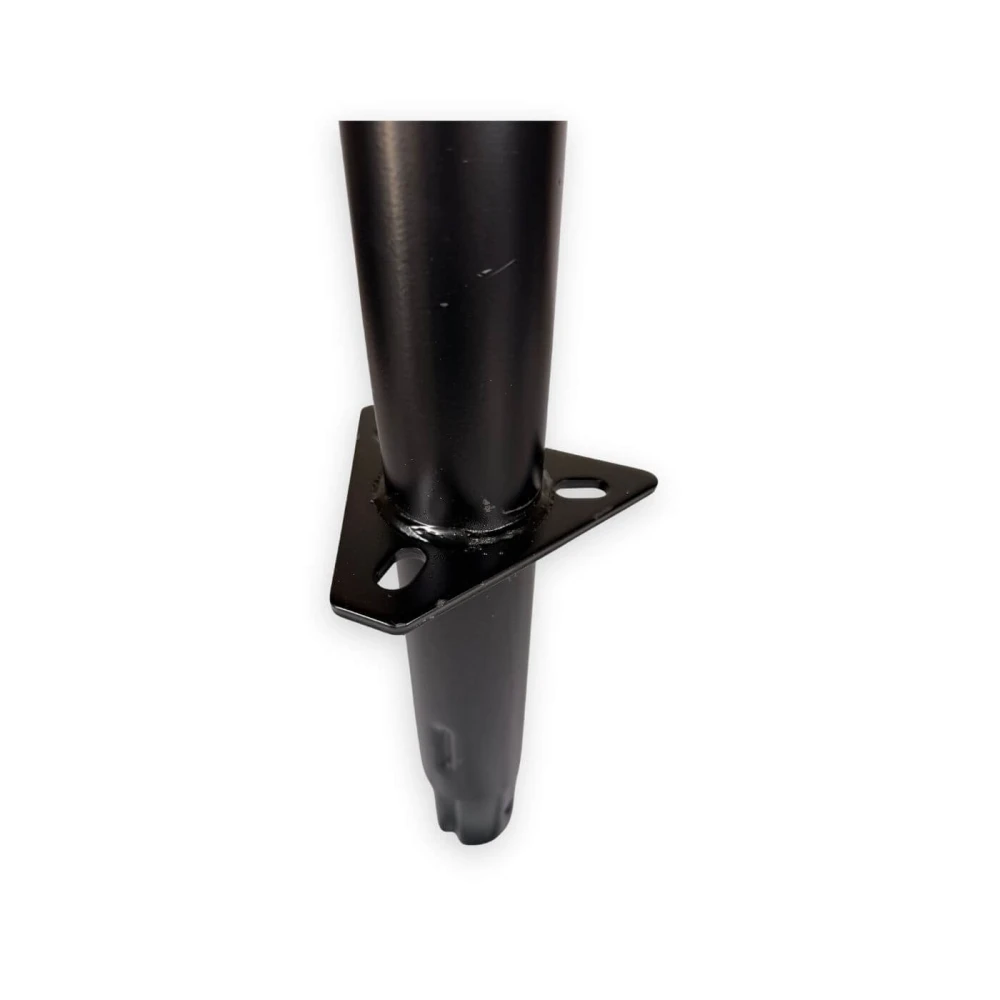 RAM Round A-Frame Trailer Jack Topwind 2000 lb 15 inch travel black TJA-2002-B