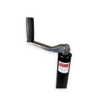 RAM Round A-Frame Trailer Jack Topwind 2000 lb 15 inch travel black TJA-2002-B