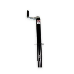 RAM Round A-Frame Trailer Jack, Topwind, 2,000 lb Lift, 15 in Travel, Black, TJA-2002-B