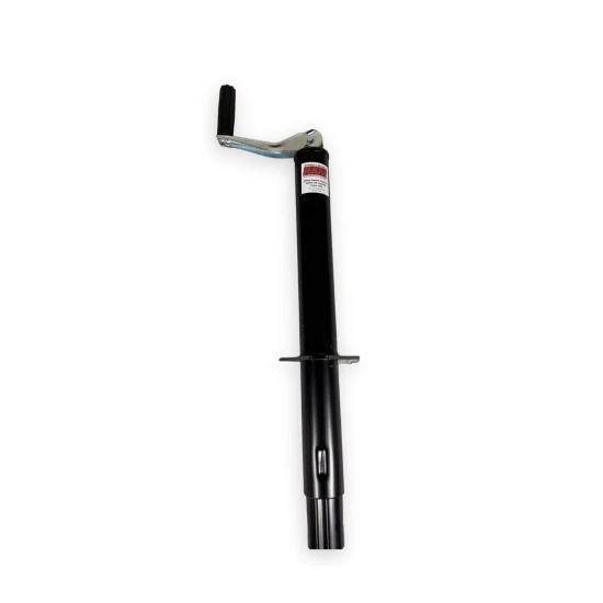 RAM Round A-Frame Trailer Jack Topwind 2000 lb 15 inch travel black TJA-2002-B