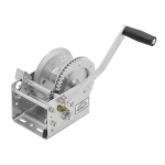 Fulton Trailer Winch Two-Speed 3,200 lbs Capacity 20 ft Strap Clear Zinc 5 Year Warranty - 142423 Boat Winch