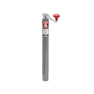 Bulldog 2K Trailer Jack 10" Lift No Mount Gray Powdercoat Inner and Outer Tube Topwind Round Jack Corrosion Resistant 5 Year Warranty