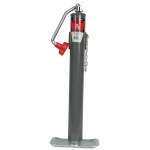 Bulldog 5K Pipe Mount Swivel Trailer Jack, Topwind, Corrosion Resistant Construction