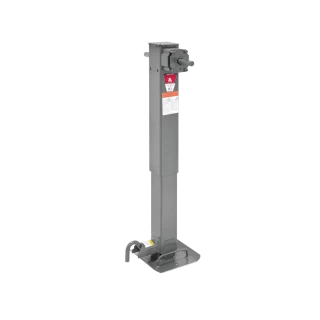 Bulldog 2 Speed 12K Trailer Jack Planetary Gearbox Non Spring Return Drop Leg Front Plunger Pin without Crank Bulldog Electric Motor Powered-Drive Kit Manual Override Crank