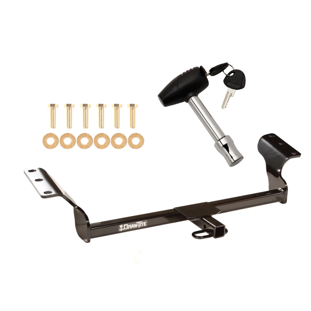 Custom Fit Front Mount Trailer Hitch Security Lock Pin & Key Installation Hardware Installation Instructions 24812 580407 Draw-Tite Trailer Tow Hitch 03-10 Pontiac Vibe 03-14 Toyota Matrix Security Lock Pin Key 03 04 05 06 07 08 09 10 11 12 13 14 200 Trailer Tow Hitch For 03-10 Pontiac Vibe 03-14 Toyota Matrix w/ Security Lock Pin Key